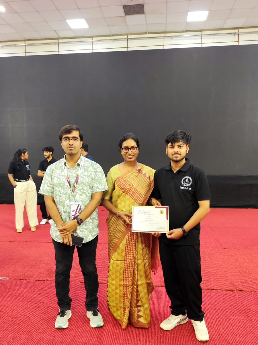 Team Certificate Distribution Photo 10